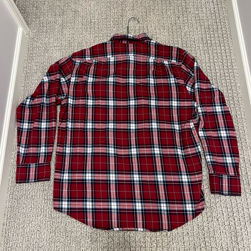 Izod flannel long sleeve shirt